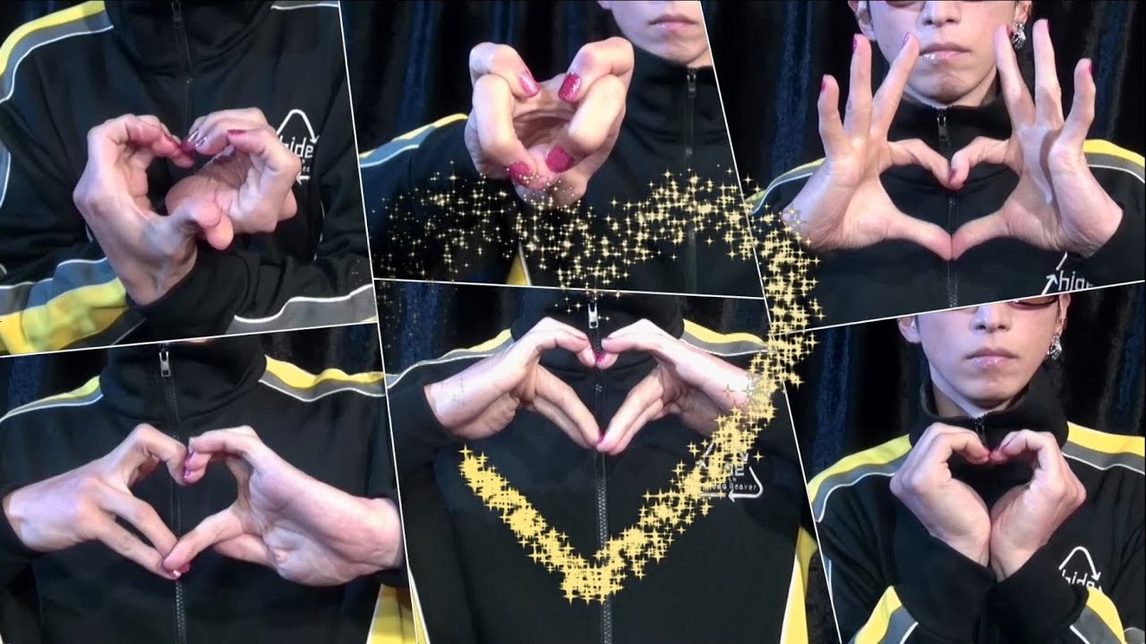 How to Hand Heart Shape 32 Pattern 