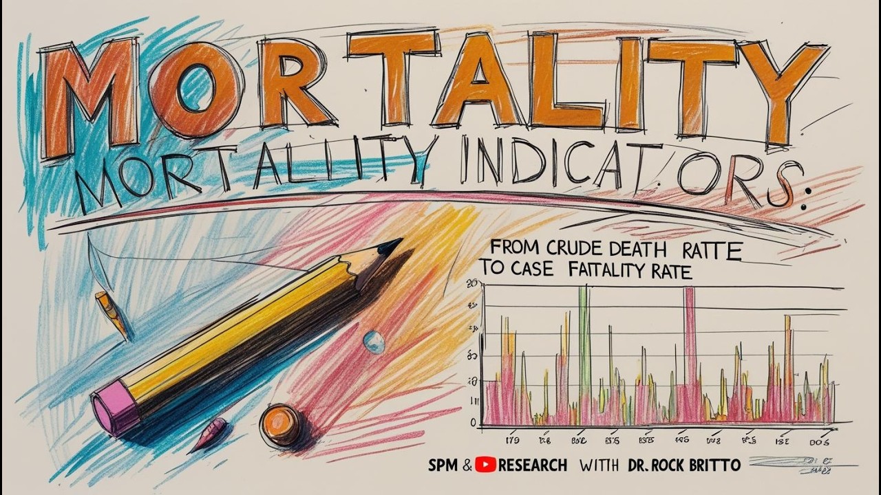 Analyzing Mortality Indicators: From Crude Death Rate to Case Fatality Rate. #psm #mbbs #mortality