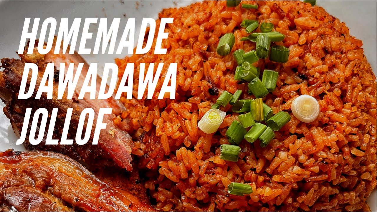 Homemade Dawadawa Jollof Recipe