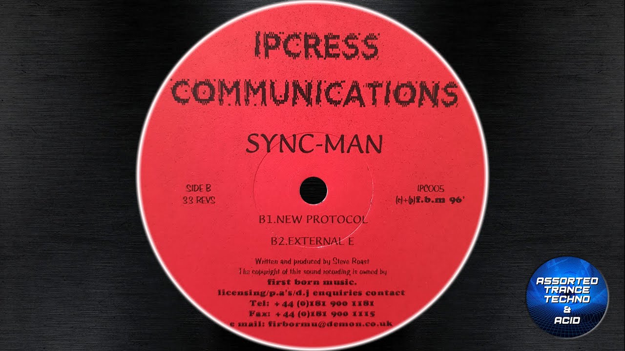[Acid Techno] Sync-Man - External E [Ipcress Communications] 1996