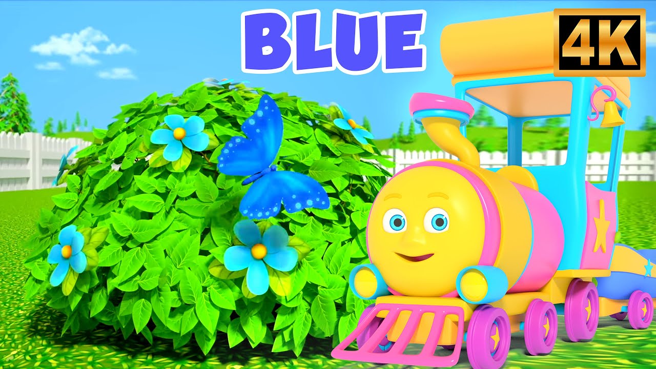 Blue Color Song - Preschool Learning Videos & Nursery Rhymes for Kids