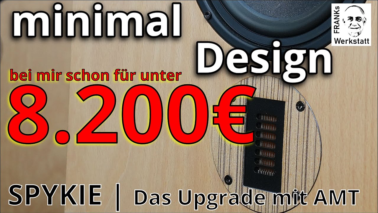 ANTI GRÖSSENWAHN | meine SPYKIE mit AMT, mehr muss ein 2-Wege Minimaldesign nicht kosten | #diy