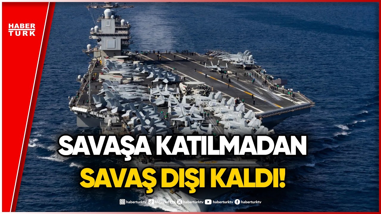 ABD U&ccedil;ak Gemisinde Sabotaj Ş&uuml;phesi: USS Gerald Ford Savaş Dışı Kaldı