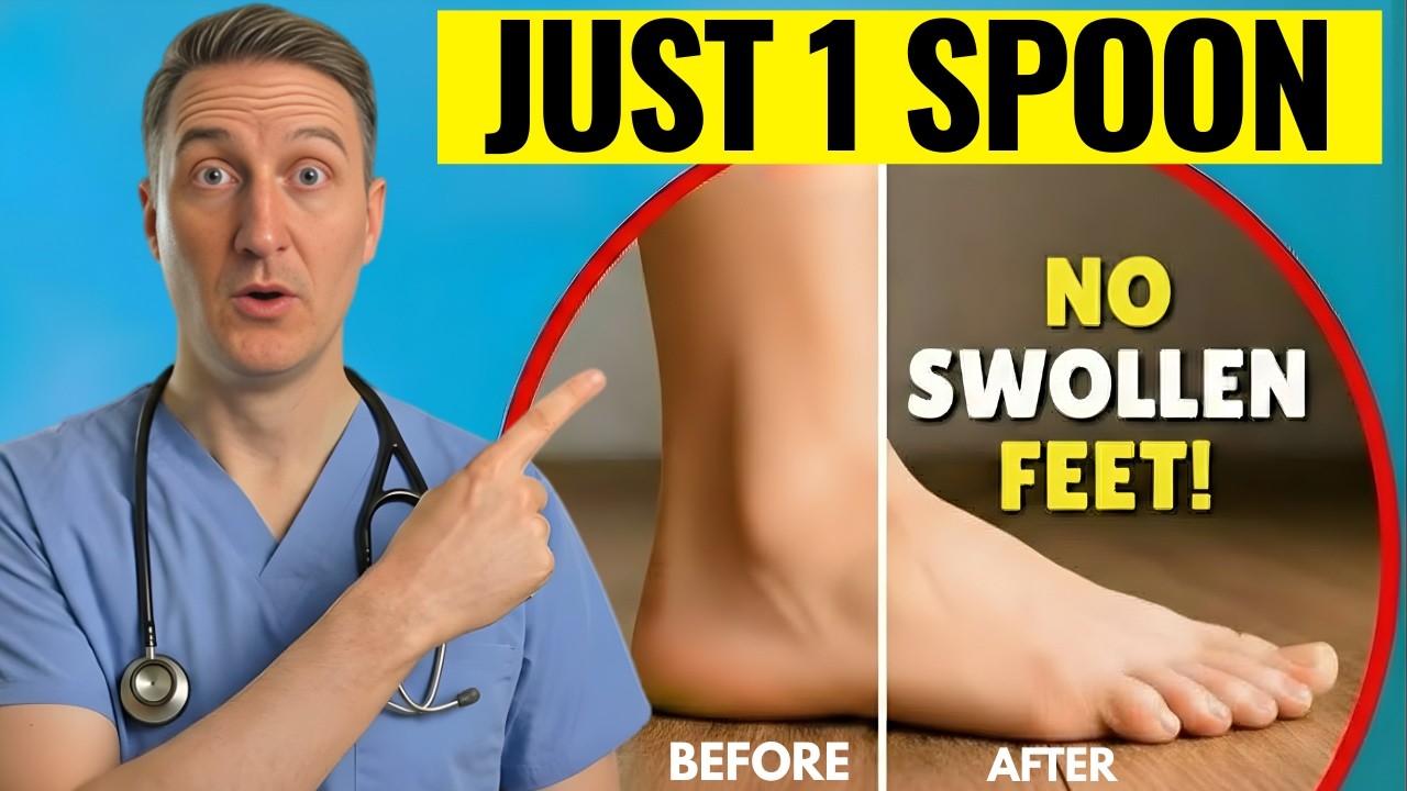 Bedtime Fixes That Drain Foot Swelling Overnight | Reduce Swollen Feet Naturally