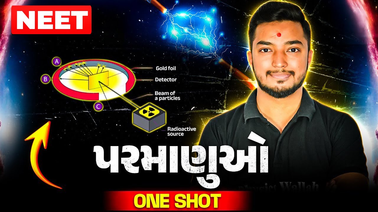 પરમાણુઓ | Atoms in 1 Shot | COMPLETE PHYSICS | NEET 2025
