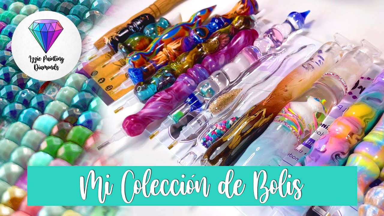 Mi Colección de Bolis para Diamond Painting / My Collection of Pens for Diamond Painting