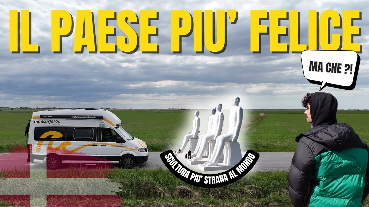 cosa SUCCEDE se VIAGGI in van 🚐  SENZA un piano in Danimarca 🇩🇰