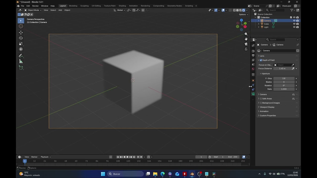 FROFUNDIDAD DE CAMPO/ DEPTH OF FIELD / RACK FOCUS BLENDER