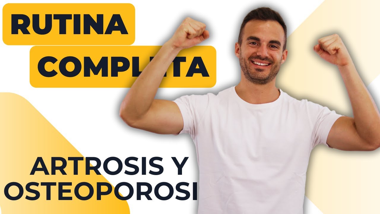 RUTINA de ejercicios fácil | OSTEOPOROSIS y ARTROSIS