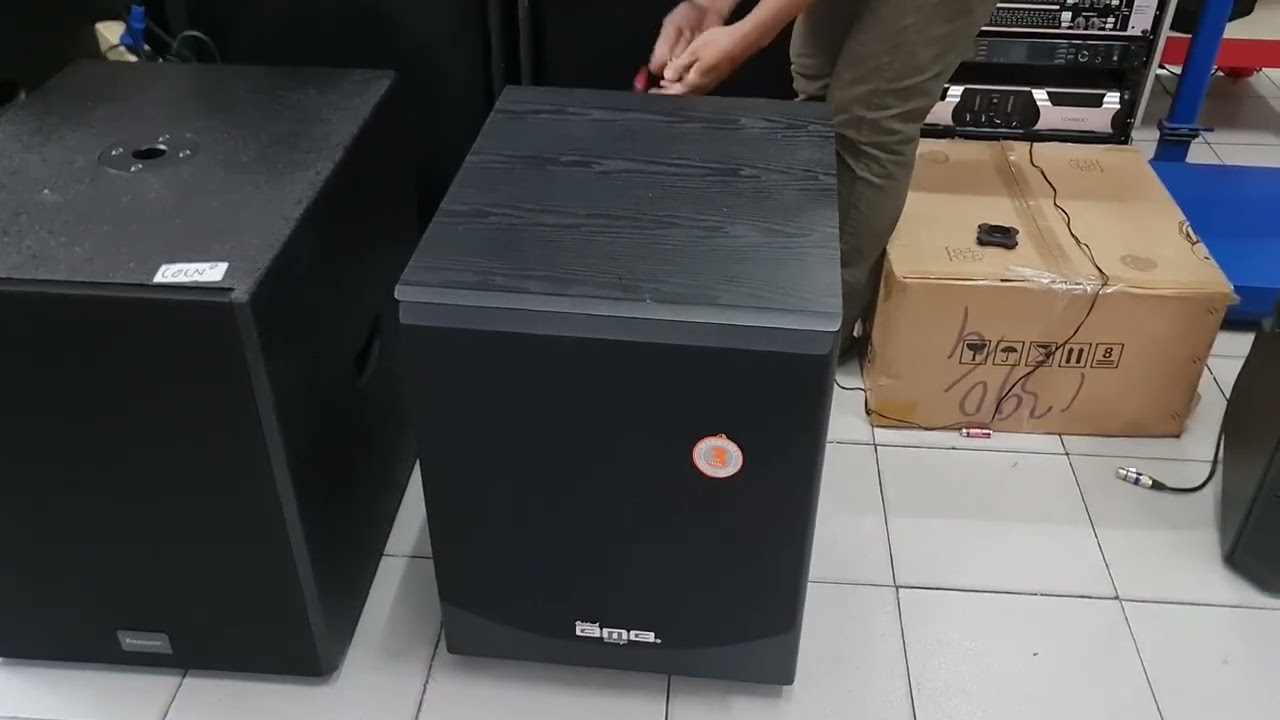 SUBWOOFER BMB VS BETAVO SW-115 VS SA-150 Pro PLASMA ELEKTRONIK PEKANBARU 085274853999