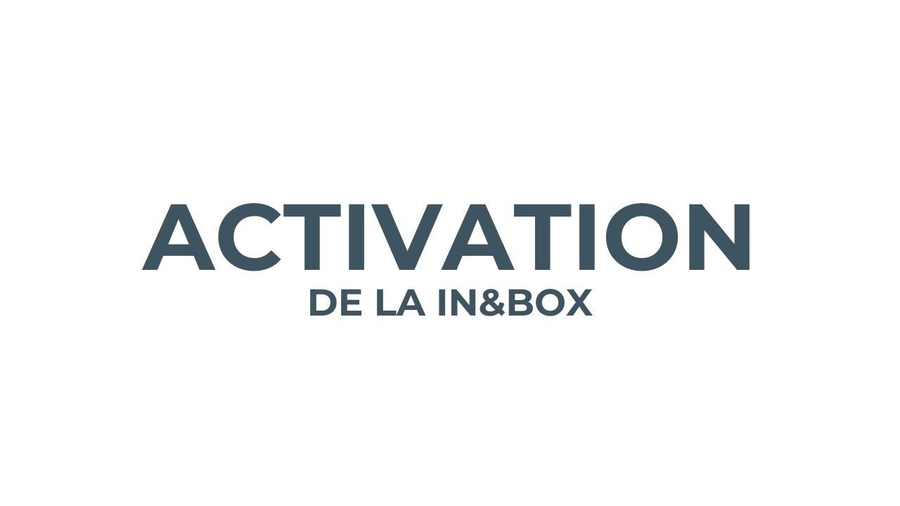 TUTO - Activer la In&box de mon gilet airbag In&motion - NEW