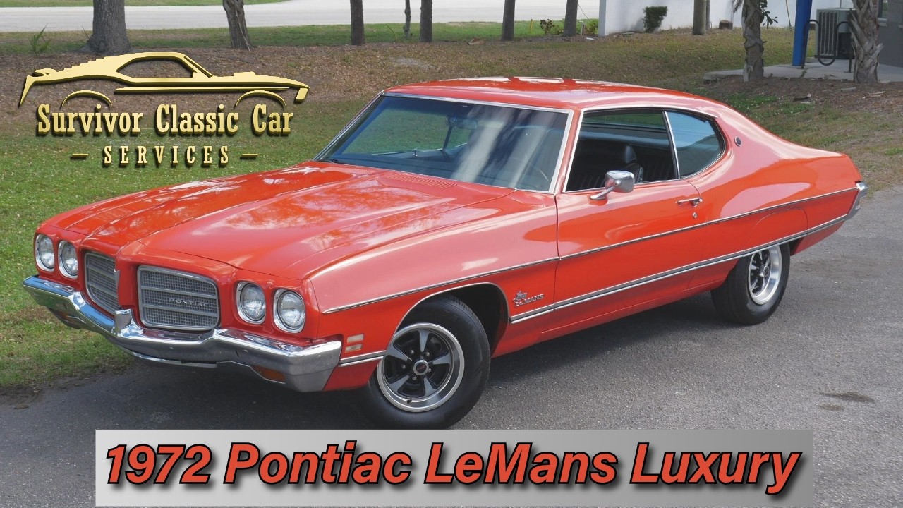 1972 Pontiac LeMans Luxury for sale at Survivor Classic Cars Tampa Florida