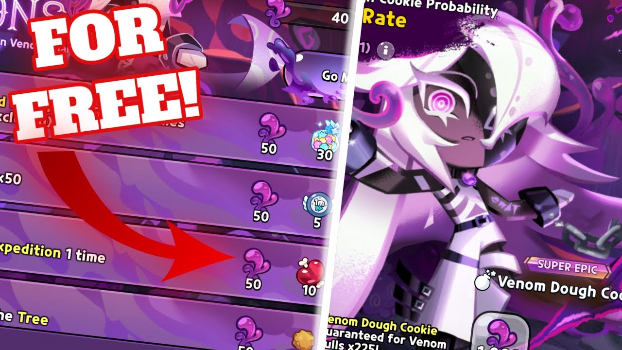 GUARANTEE VENOM DOUGH COOKIE AS A FTP! | Cookie Run Kingdom