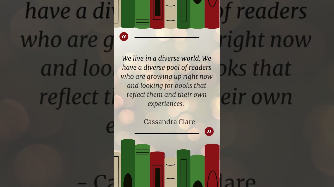 Diverse readers everywhere!