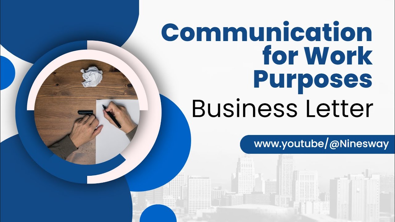 Business Letter Writing