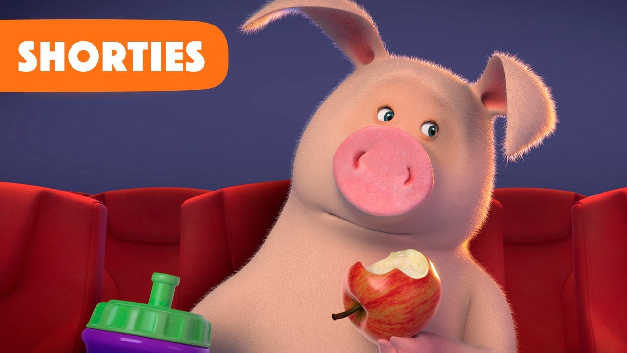 Masha and the Bear Shorties 👧🐻 NEW STORY 🍿 Cinema (Episode 6) 🔔