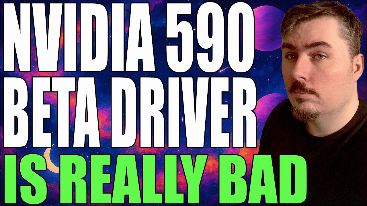 This NVIDIA Beta Driver is WORSE Than I Imagined (590.44.01)