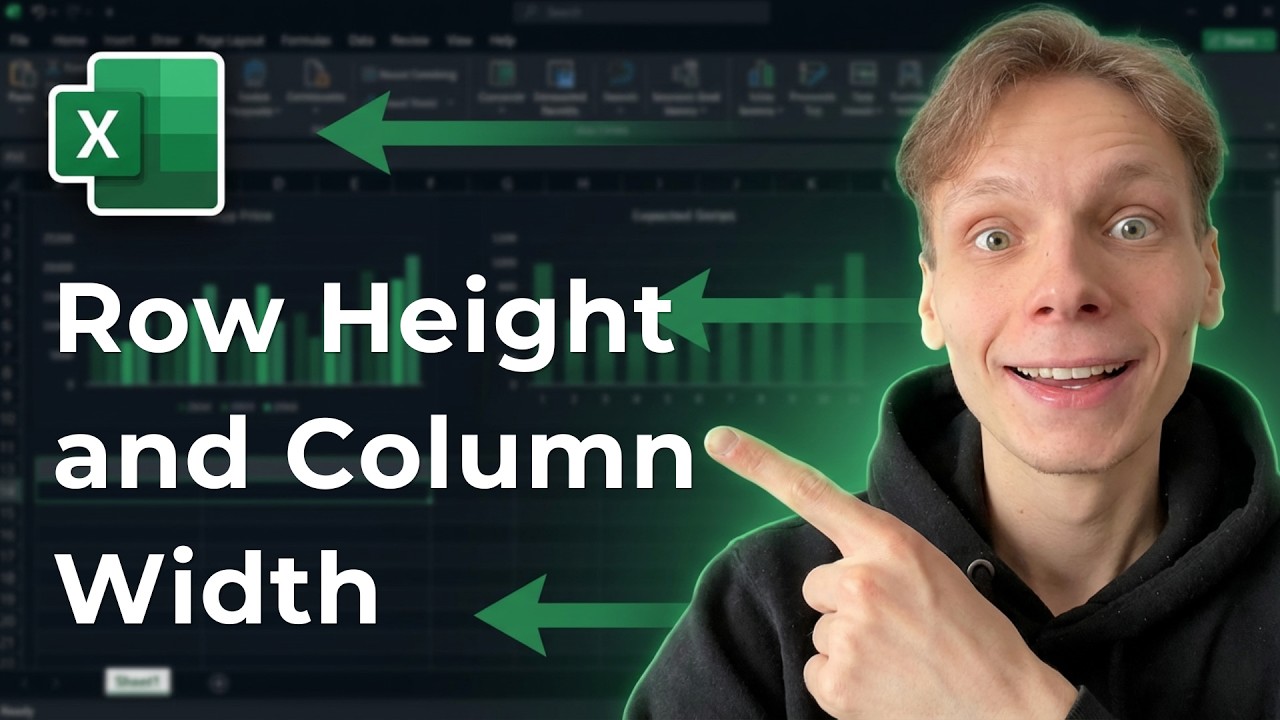 How to Change Row Height and Column Width in Excel [2026 Easy Guide]