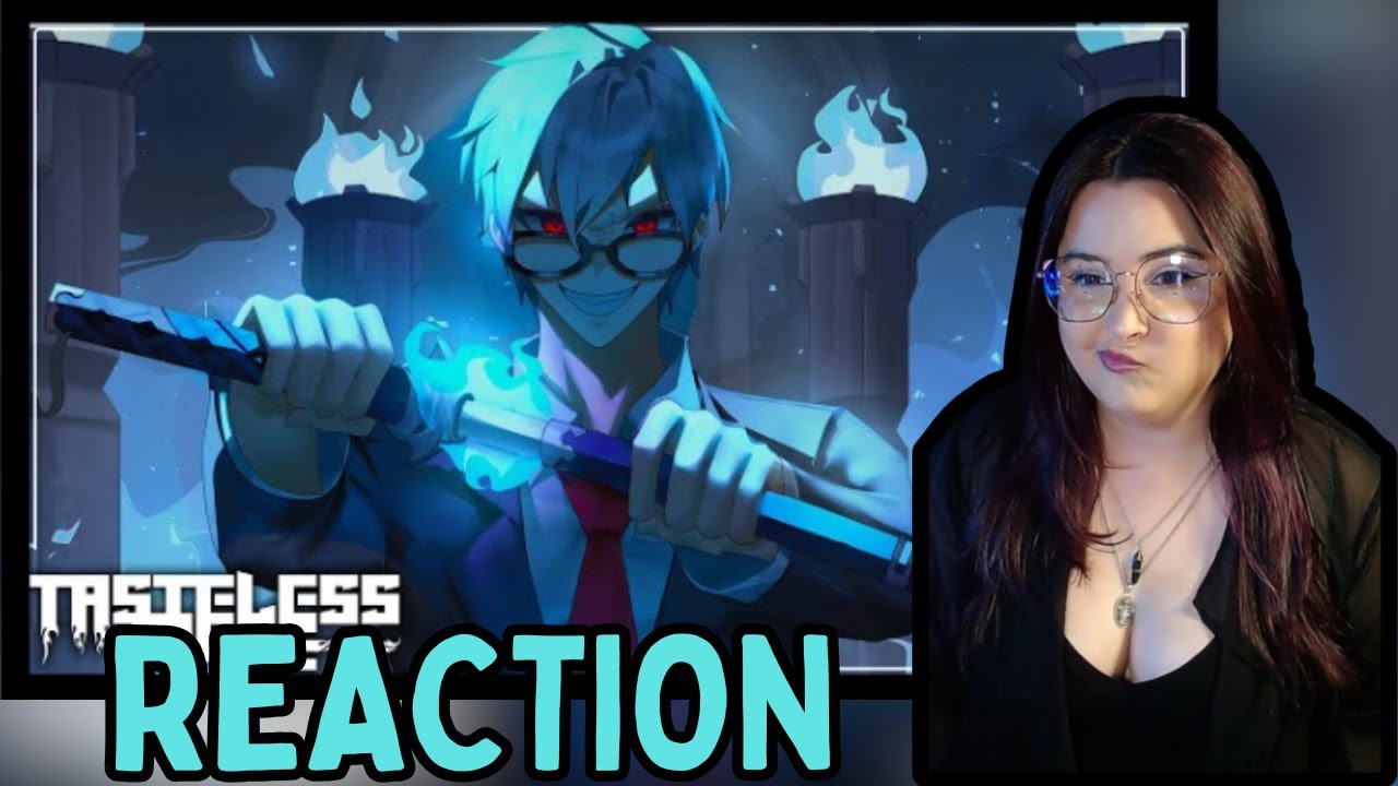 (Песня Blue Exorcist) "Lying" TastelessMage X Kiwwi REMIX【AMETHYSTWITCH REACTION】