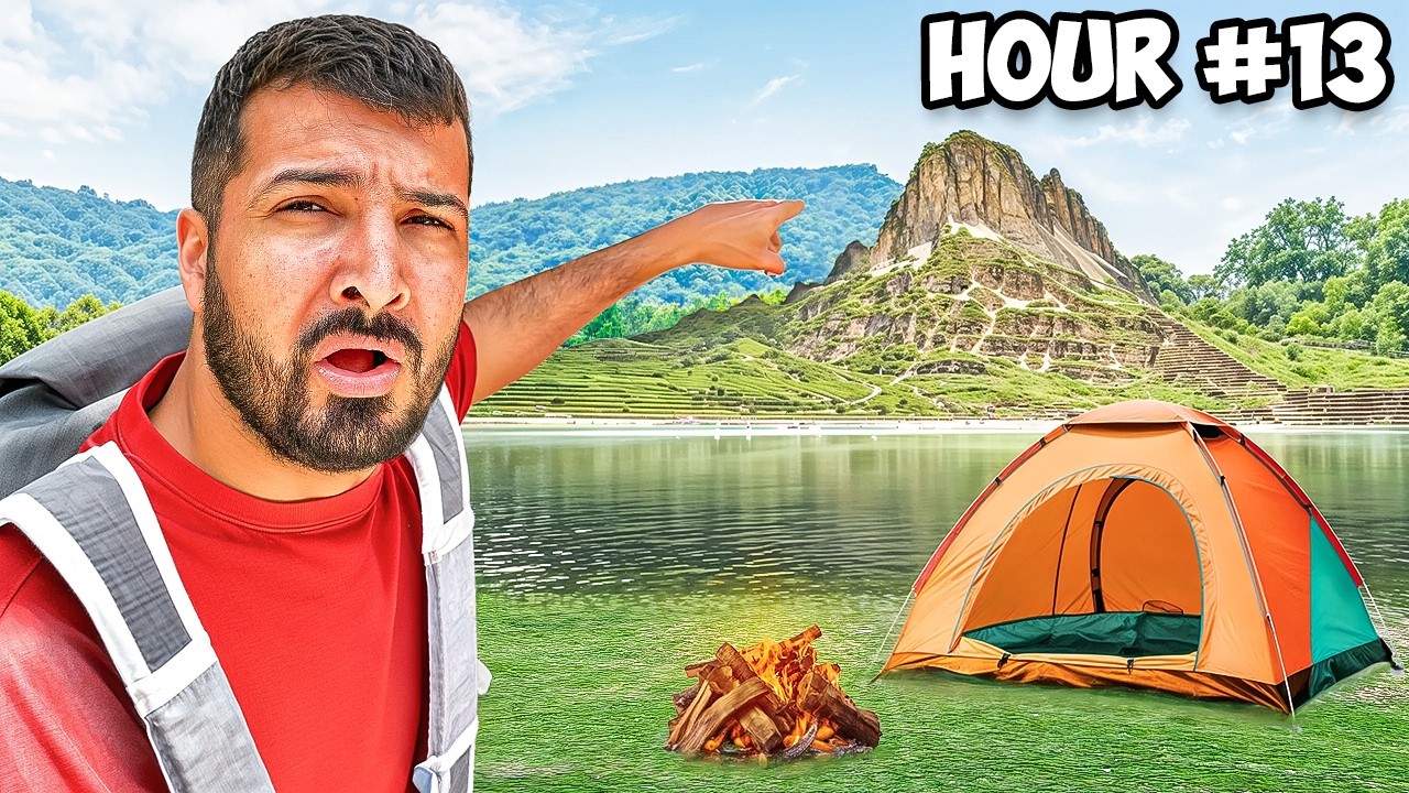 Surviving 24 Hours in Most Dangerous Lake!