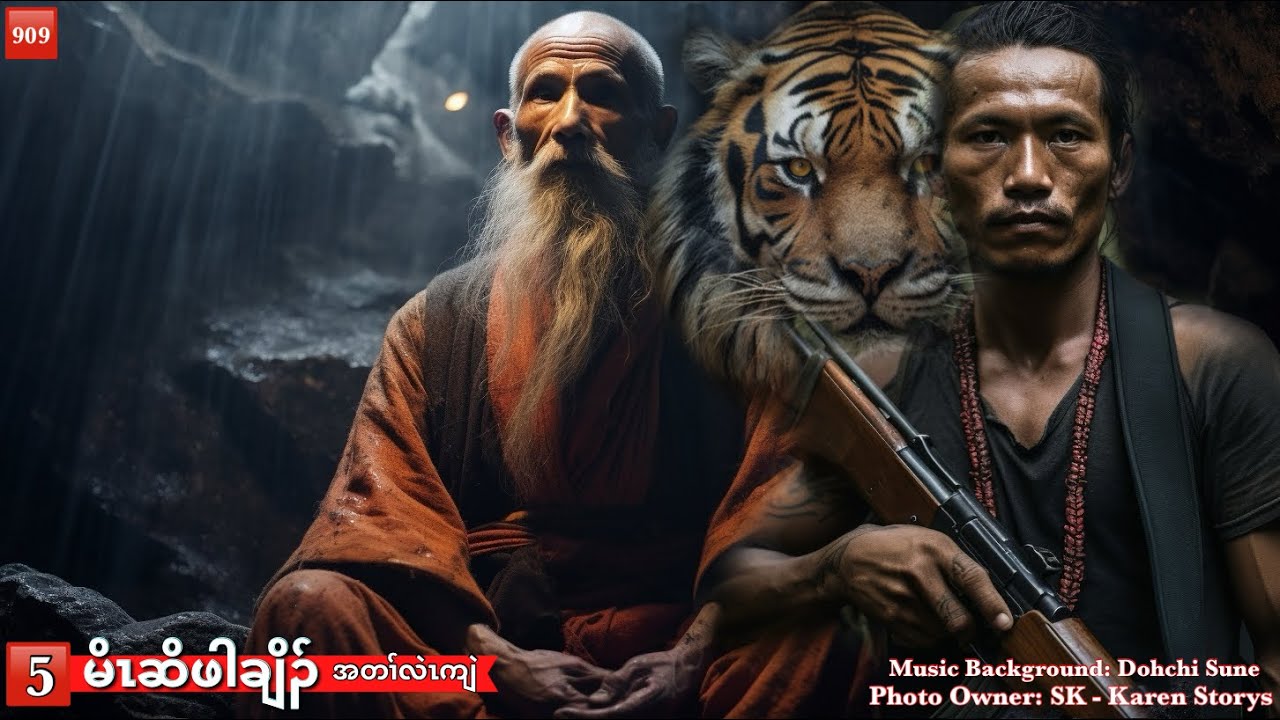 Ep:909 Knyaw Hunting Story [ မိၤဆိဖါချိၣ် ] Part. 5  .เรื่องเล่าตำนานการล่า. 8/27/2025