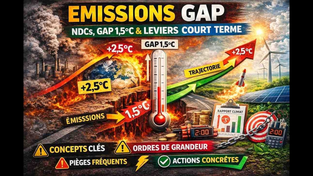 Emissions Gap : pourquoi les promesses 2035 doivent changer de nature :Le ‘gap’ n’est pas un slogan