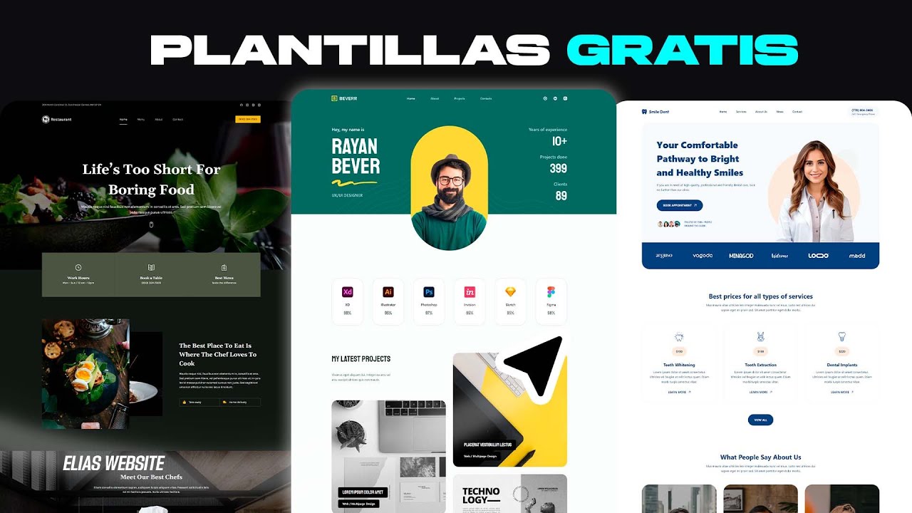 Plantillas Gratis para usar en Wordpress 2025 ✅ Mejores Themes para Wordpress GRATIS Principiantes