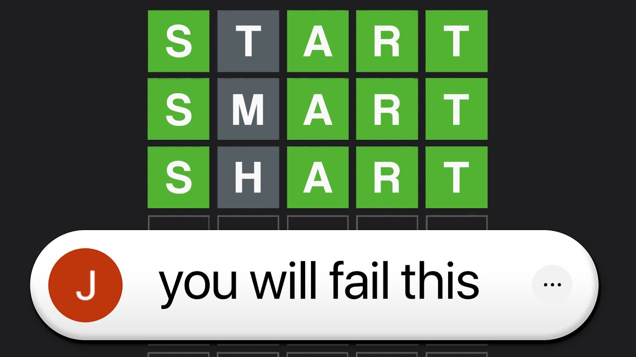 Custom Wordle is pure evil