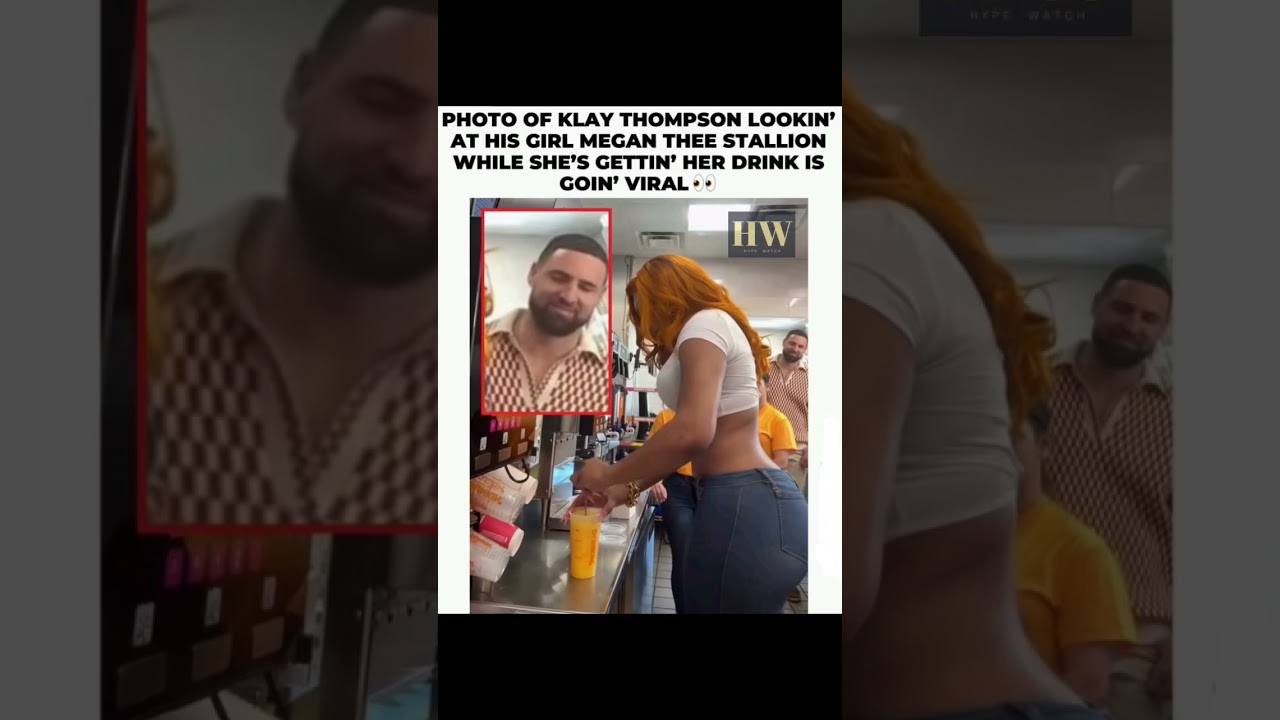 Klay Thompson Can’t Take His Eyes Off Megan Thee Stallion! 
