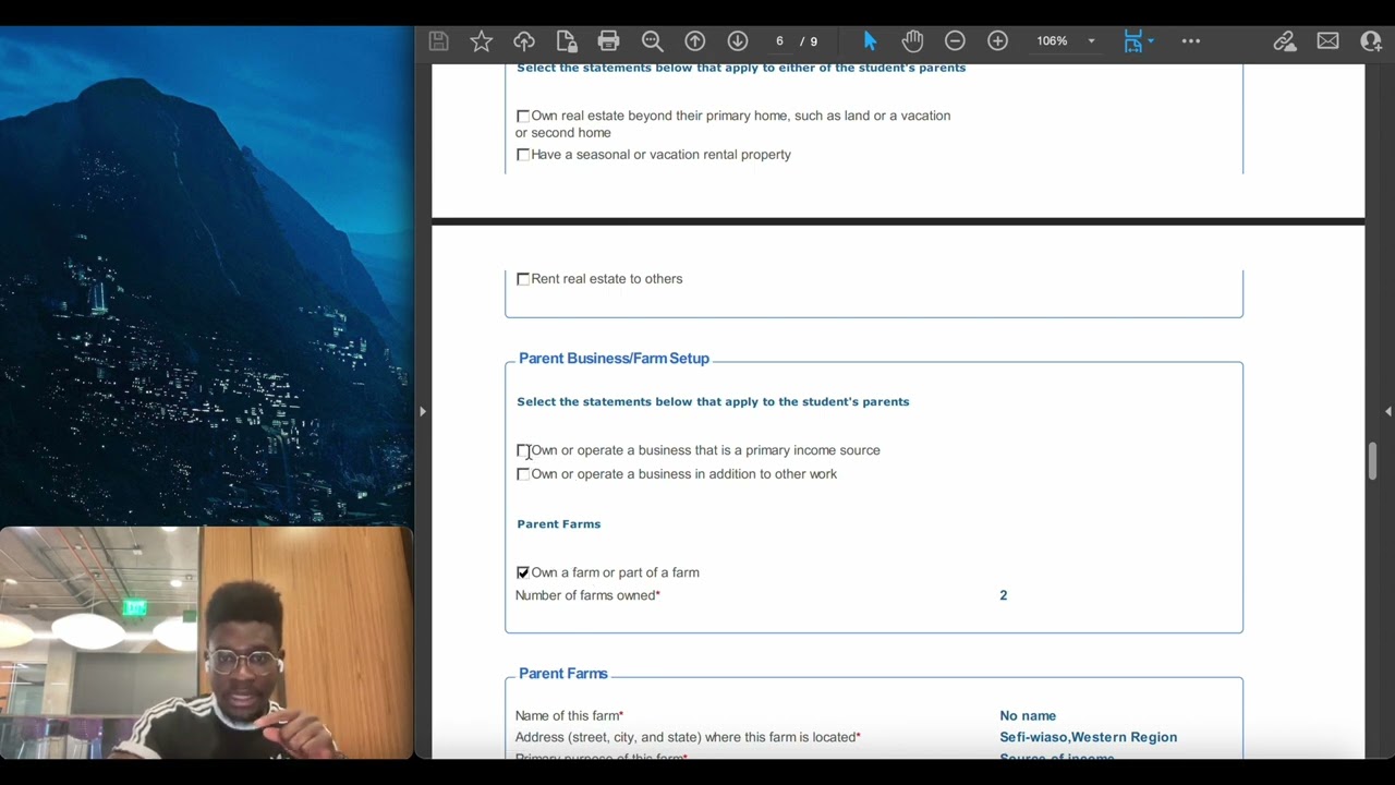 Filling Financial Aid Documents With No Tax Returns/ Self-Employed Parents & Request CSS Waivers