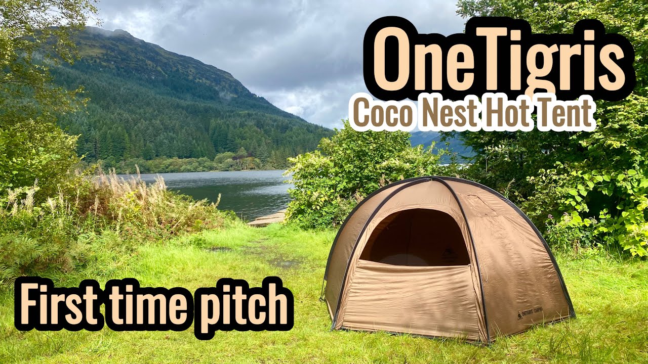 New Tent | OneTigris Coco Nest | 4 Season Hot Tent |  First Pitch and Look