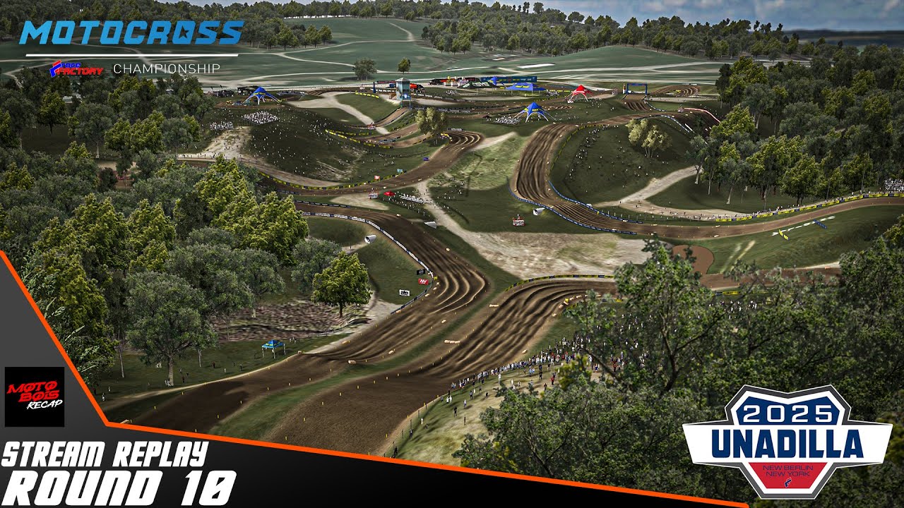2025 MX Simulator Pro Motocross RD10 (Unadilla) | Full Stream Replay