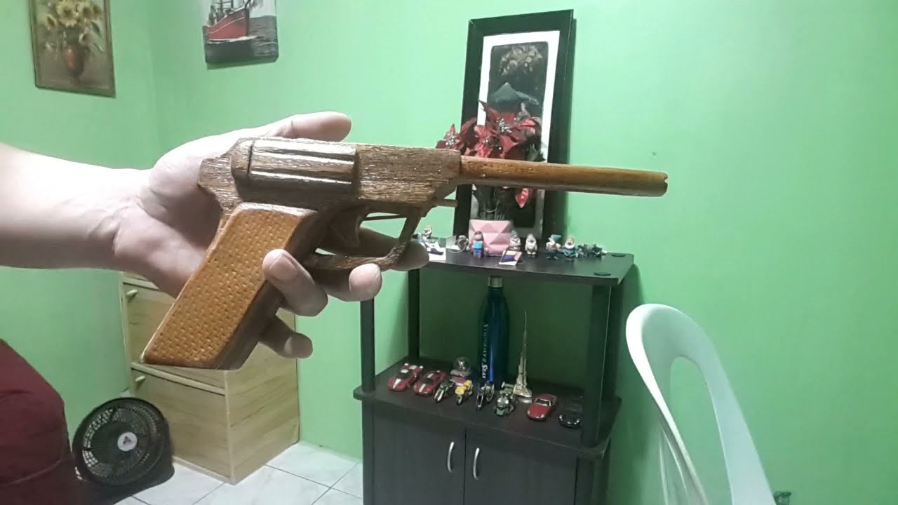 DIY  How to make Rubber Band gun template and Rubber Band gun tutorial.