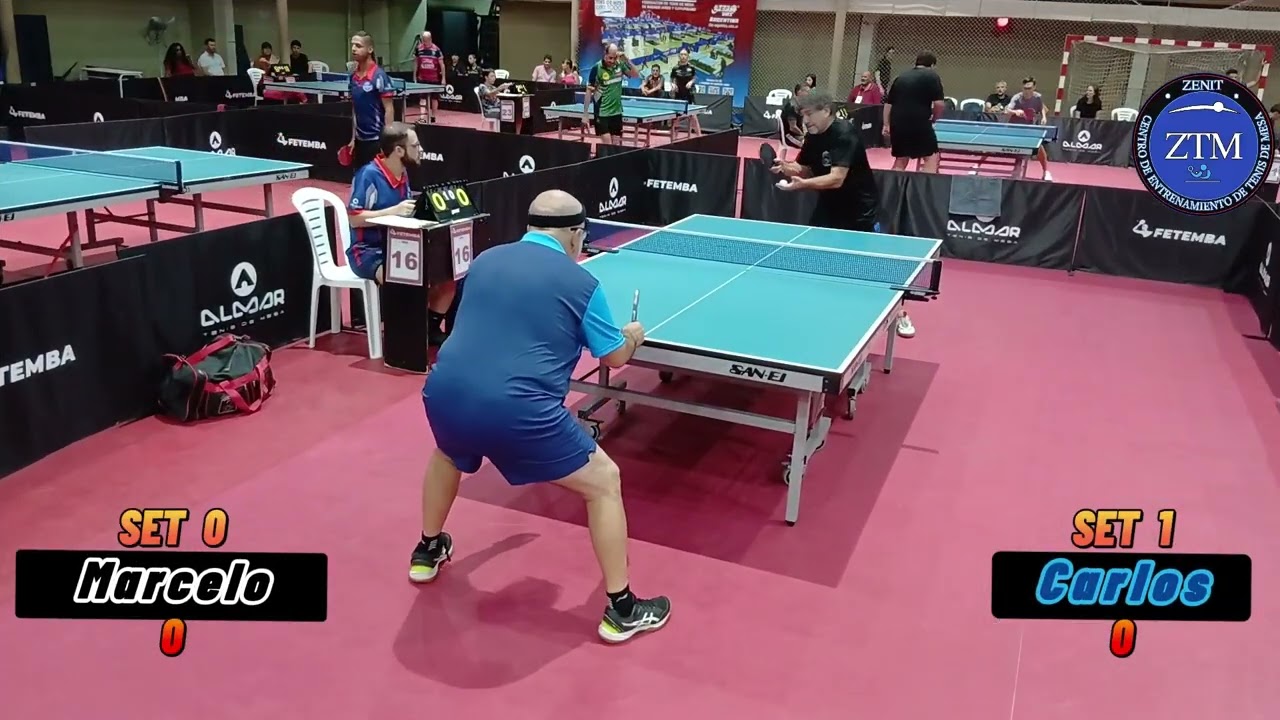 Tenis de mesa. TMT Pro Tour Alejandro Gomez. Febrero 2026. 6ta. División