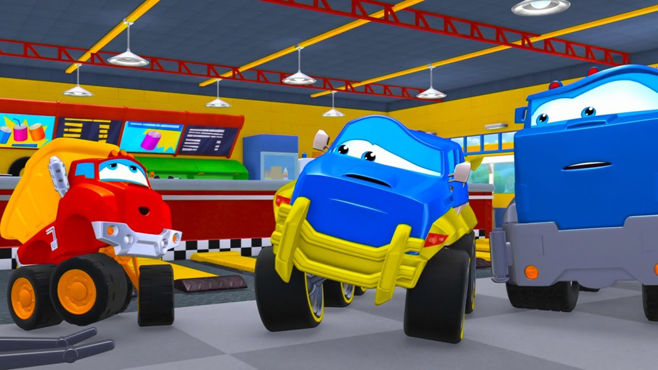 Revving Up Rally | Car Cartoons for Kids | The Adventures of Chuck & Friends