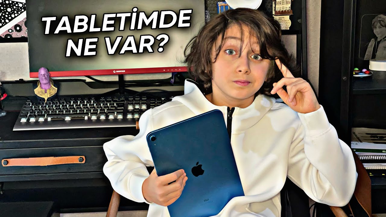 TABLETİM DE NE VAR !? İPAD ALDIM