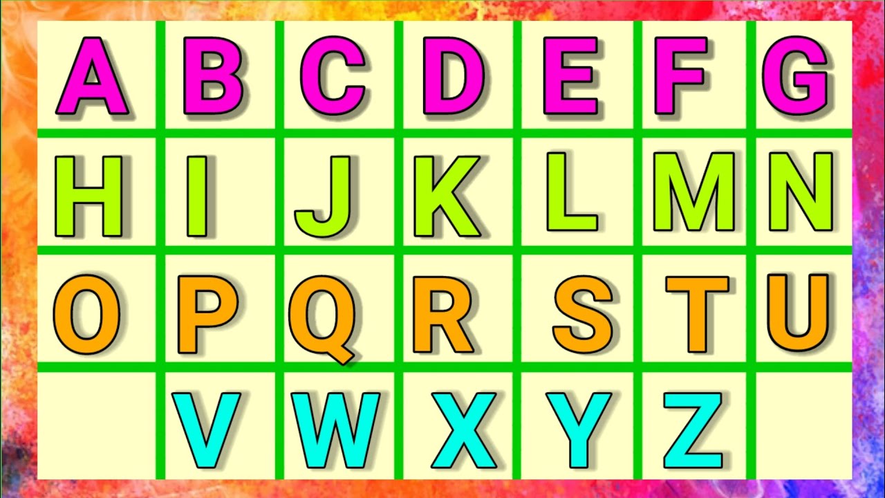 🎵 ABCD Song | एबीसीडी राइम्स 🌈 | A B C D E F G | Nursery Kids Learning Video