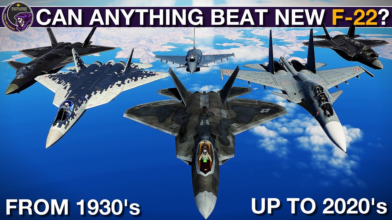Сможет ли что-нибудь победить новый F-22 Raptor в воздушном бою? | DCS