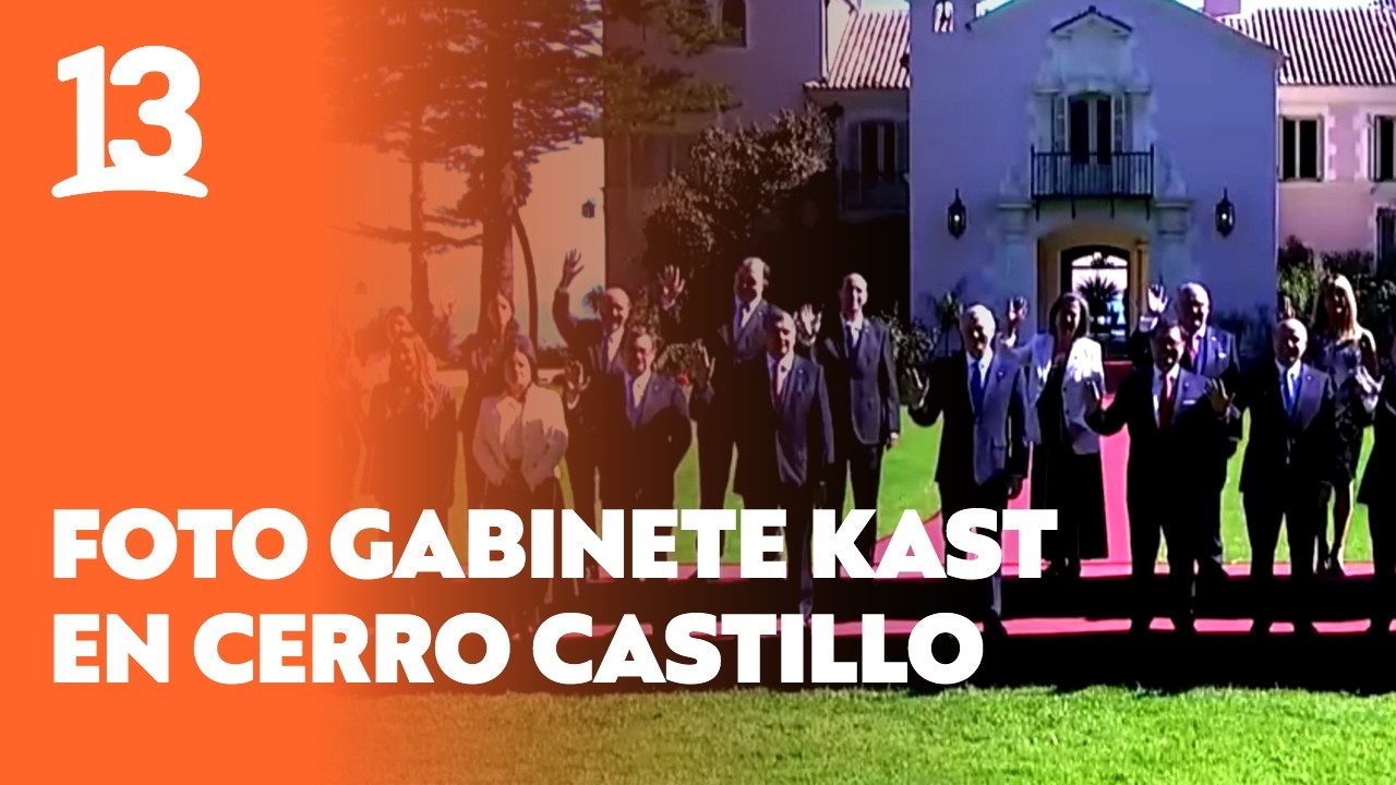 Primera foto oficial del gabinete del Presidente electo José Antonio Kast  l Canal 13