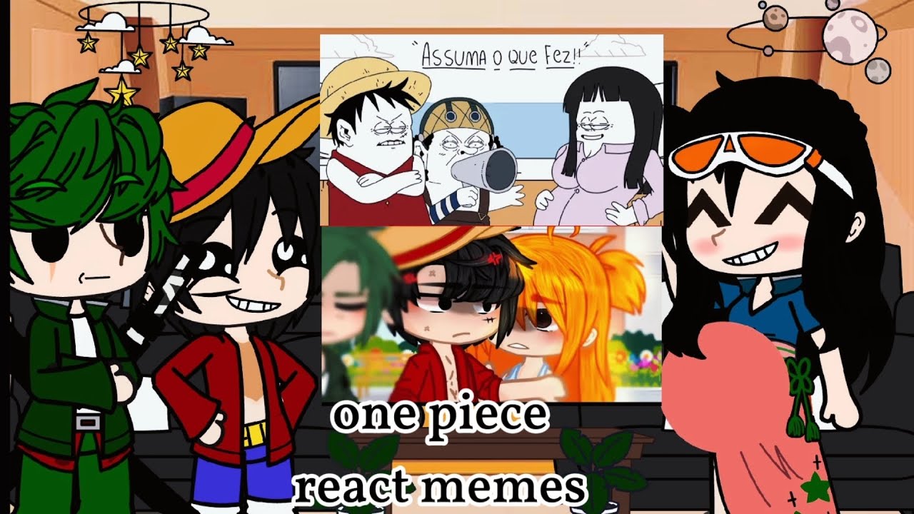 one piece react ao memes de one piece ☠️☠️☠️👒👒👒