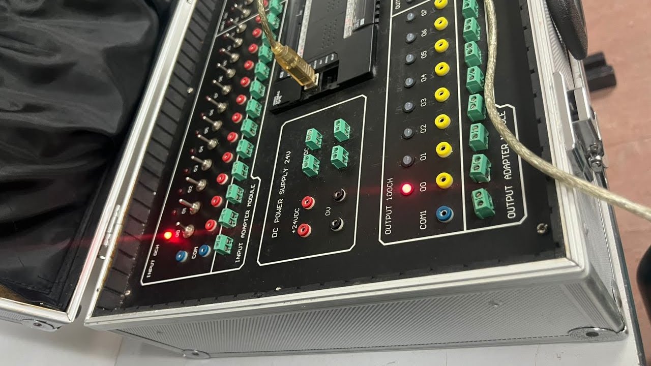 Omron PLC-Traffic Light using CX-Programmer