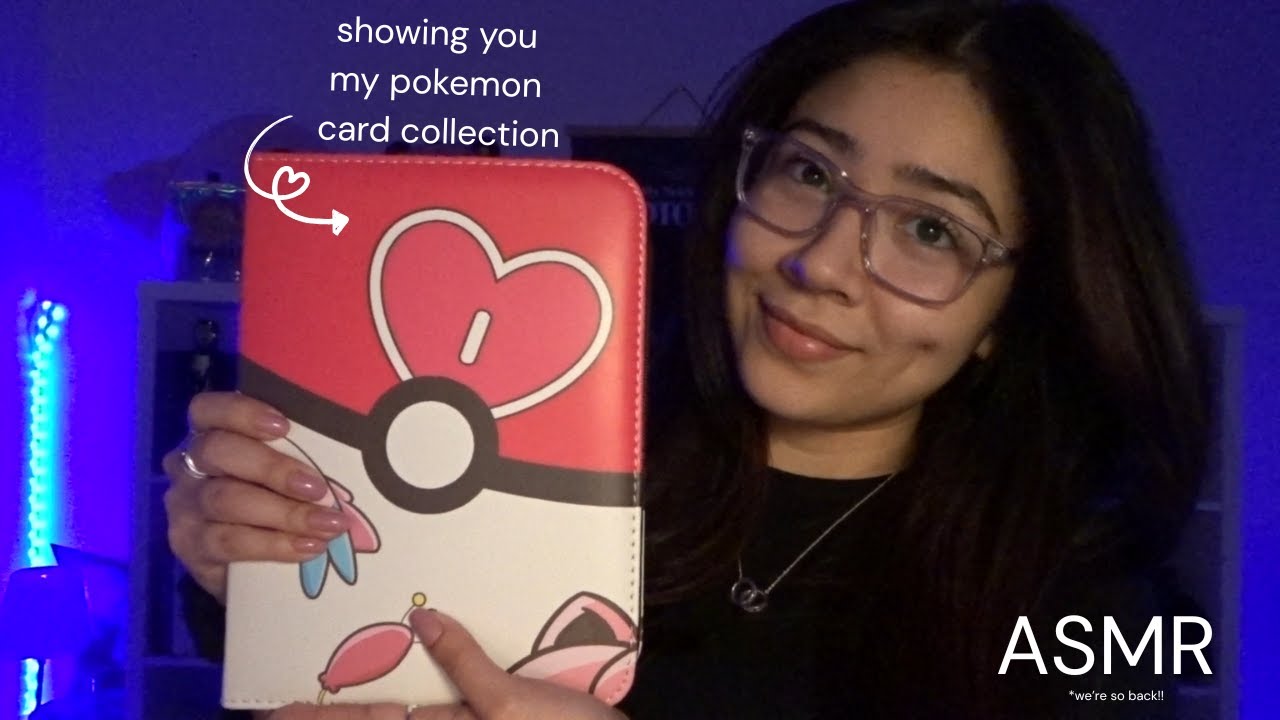 ASMR | Showing You My Pokemon Card Collection (We're So Back!)