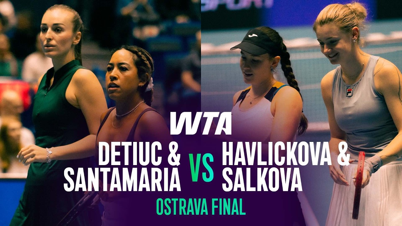 Detiuc/Santamaria vs. Havlickova/Salkova | 2026 Ostrava Doubles Final | WTA Match Highlights