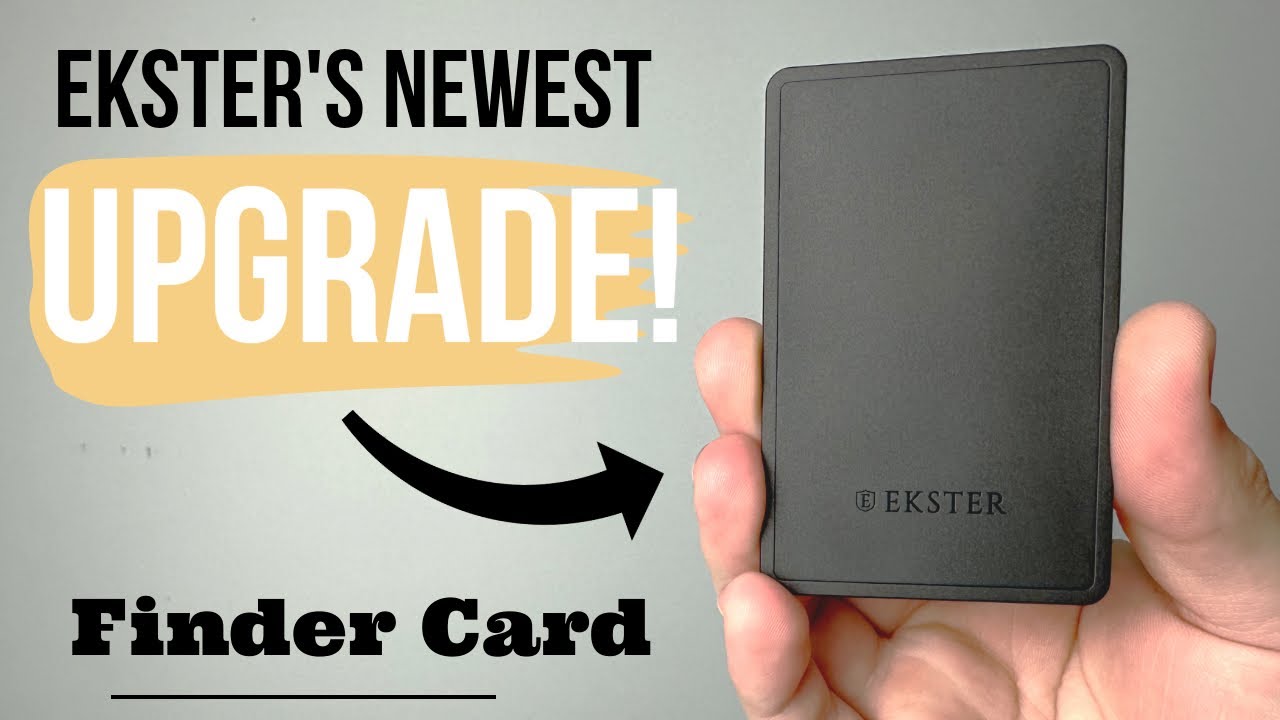 The Ekster PRODUCT We Were Waiting For! Ekster FINDER CARD!