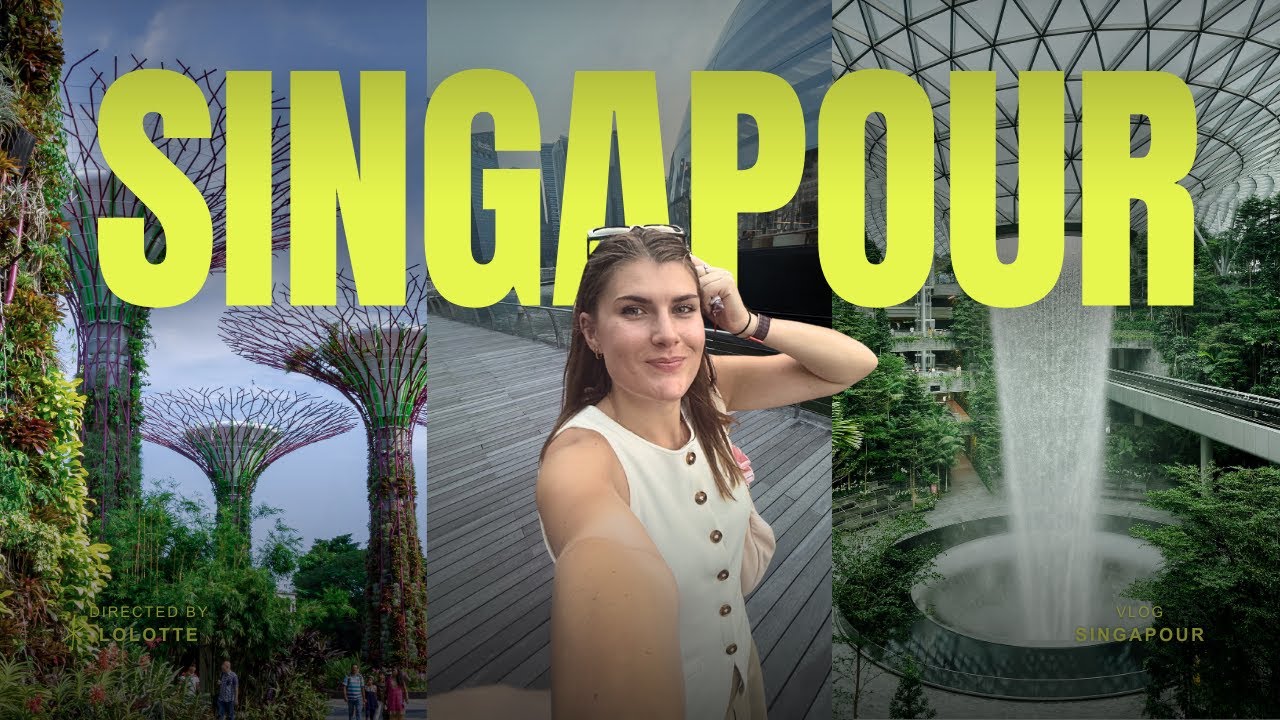 48H À SINGAPOUR, QUE FAIRE EN 2025 ? marina bay,garden by the bay, HSBC rain vortex (vlog singapour)