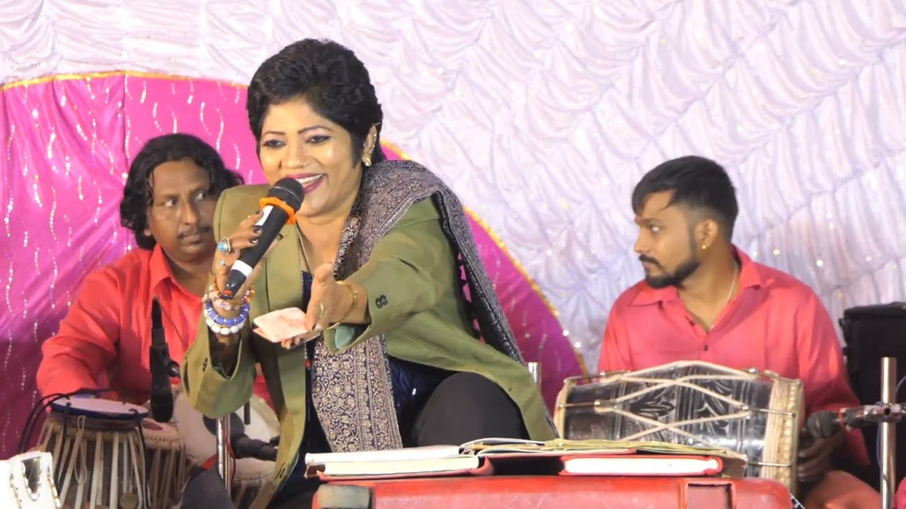 पहली बार गाई didi anjali bharti ने ग़ज़ल  सबसे होश उड़ गये.