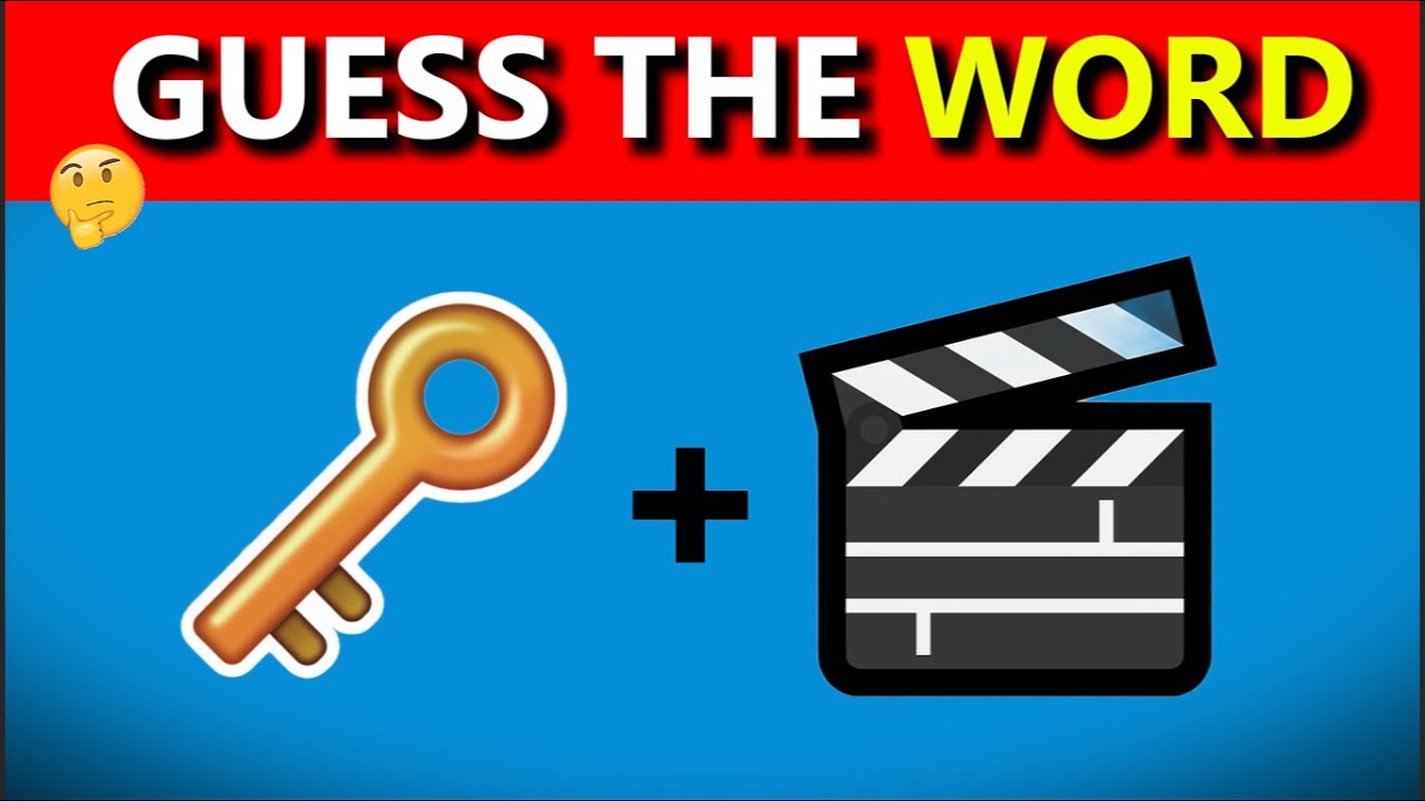😱CAN YOU GUESS THE WORD BY EMOJI? (99% FAIL!) ❌💡