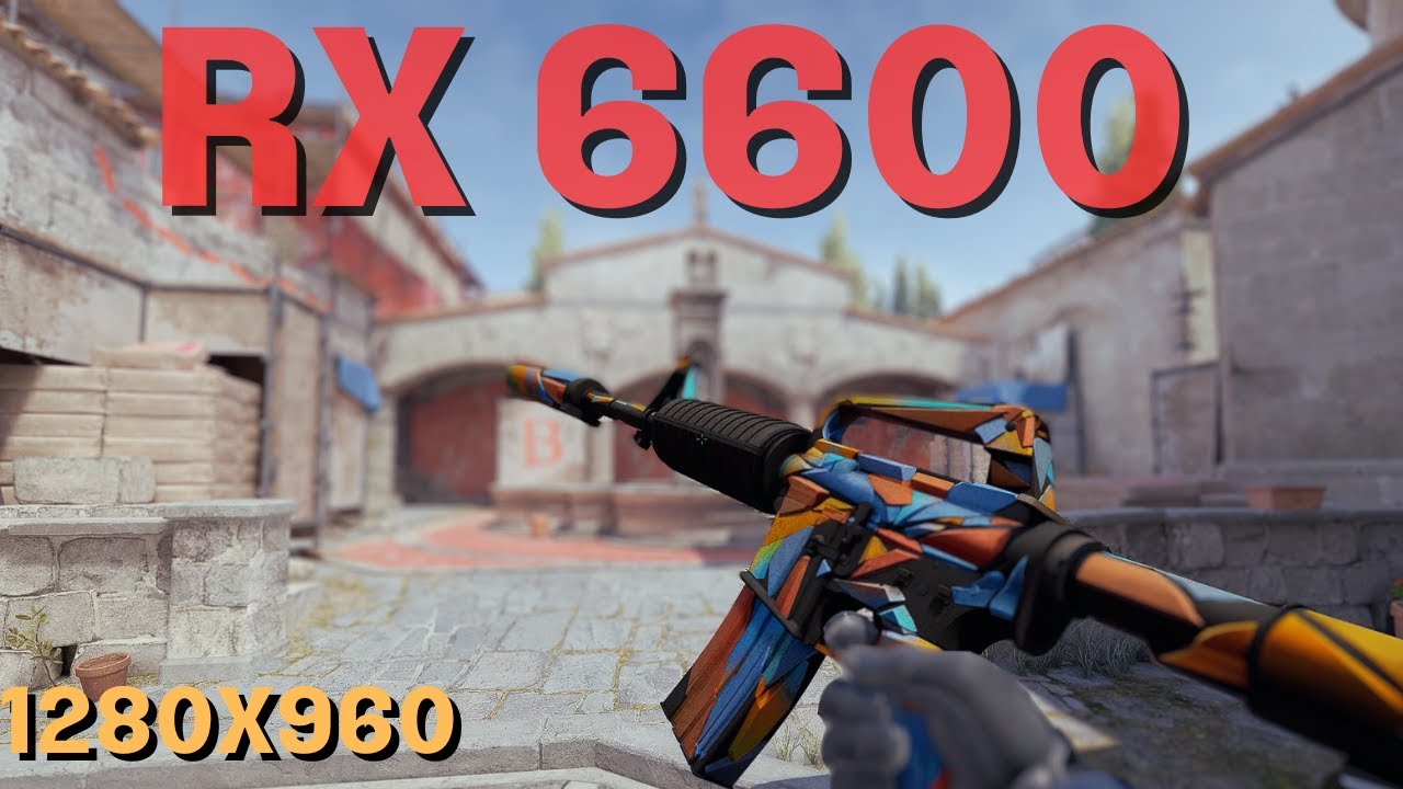 Counter-strike 2 : RX 6600 + RYZEN 5 5500 / 1280X960 / 144HZ