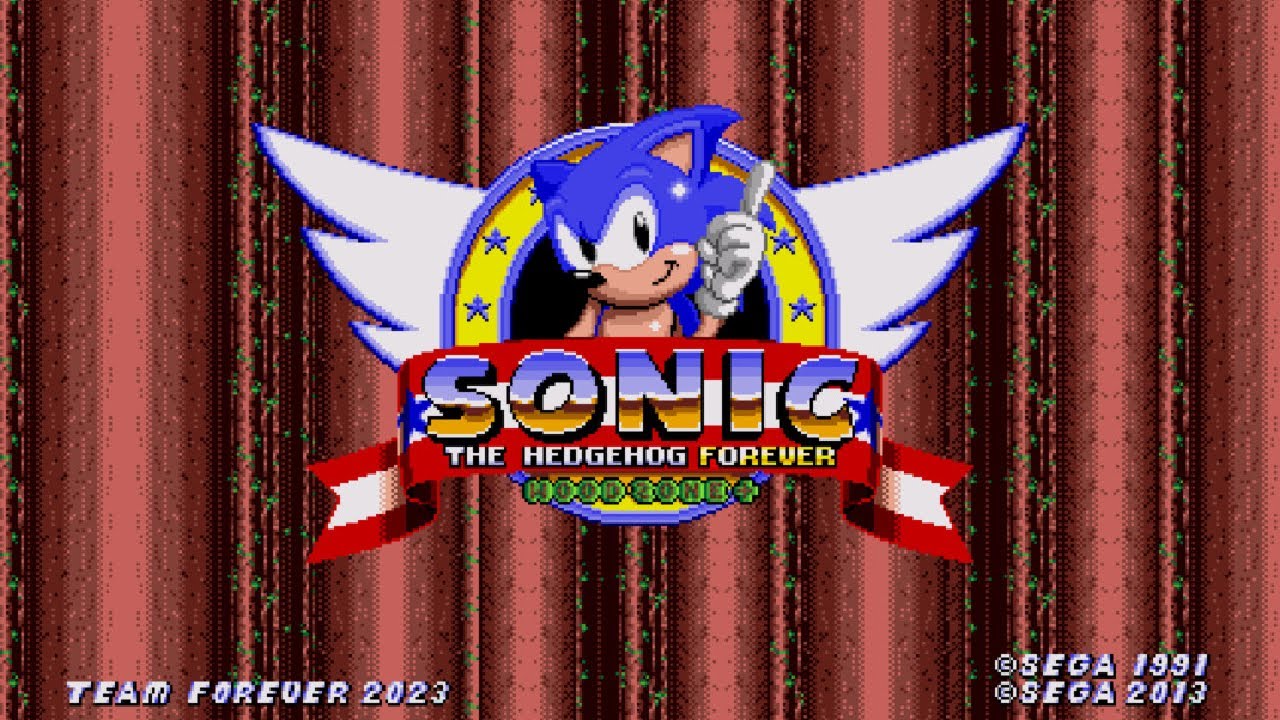 Sonic 1 Forever: Wood Zone Plus (Initial Release) ✪ Full Game Playthrough + Secrets (1080p/60fps)