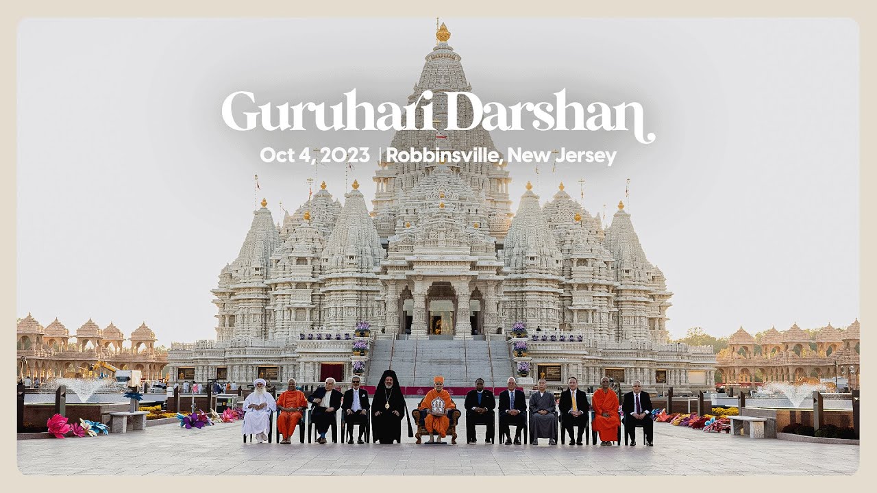 Guruhari Darshan, October 04, 2023, Robbinsville, NJ